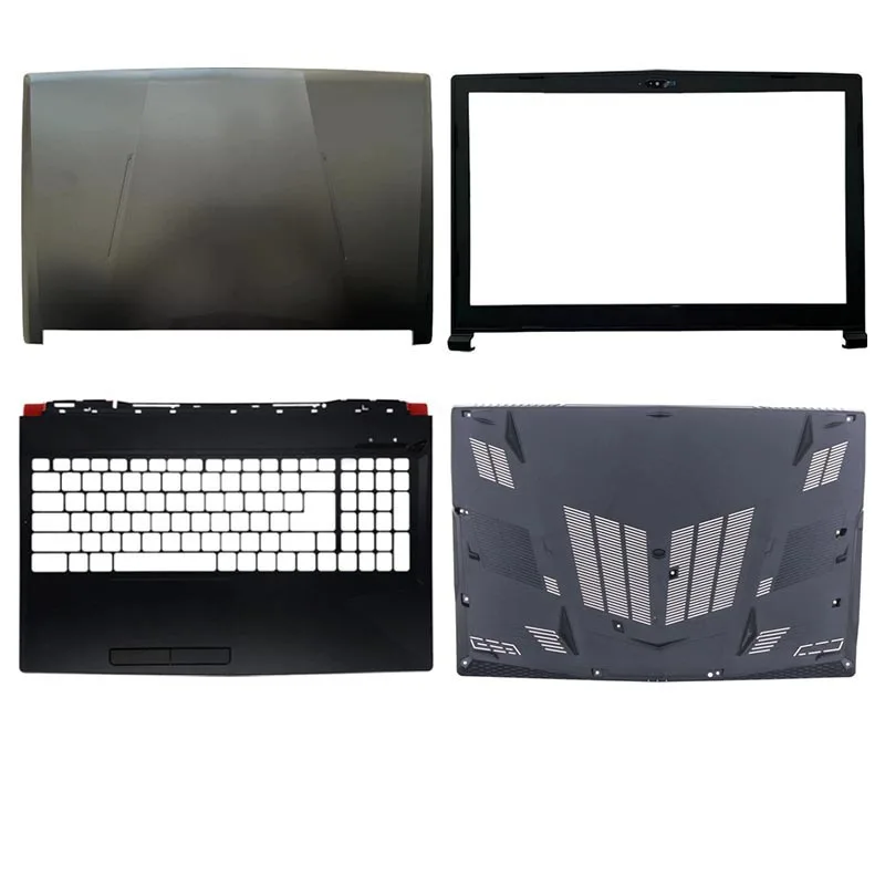 

New LCD Back Cover Lid Case Rear Cover Bezel Palmrest Upper Case Bottom Case Base Cover For For MSI GL63 GP63VR MS-16P5 MS-16P6