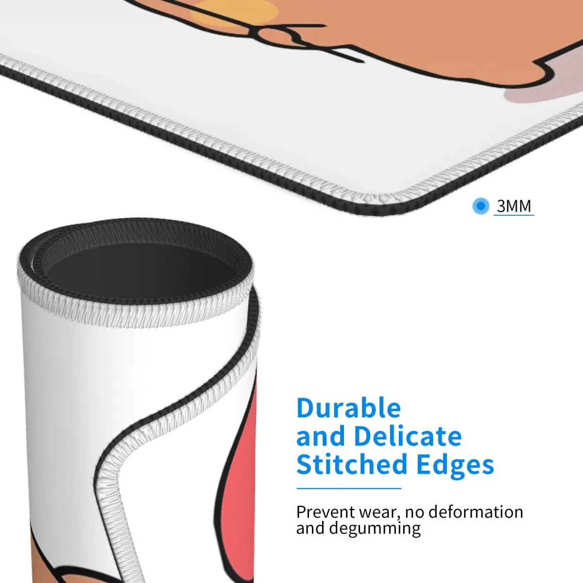 الدب والباندا Bubu Dudu بالون ماوس الوسادة الكمبيوتر لوحة المفاتيح ماوس حصيرة الألعاب الكمبيوتر المحمول مكتب حصيرة مكتب الملحقات الجدول الحصير