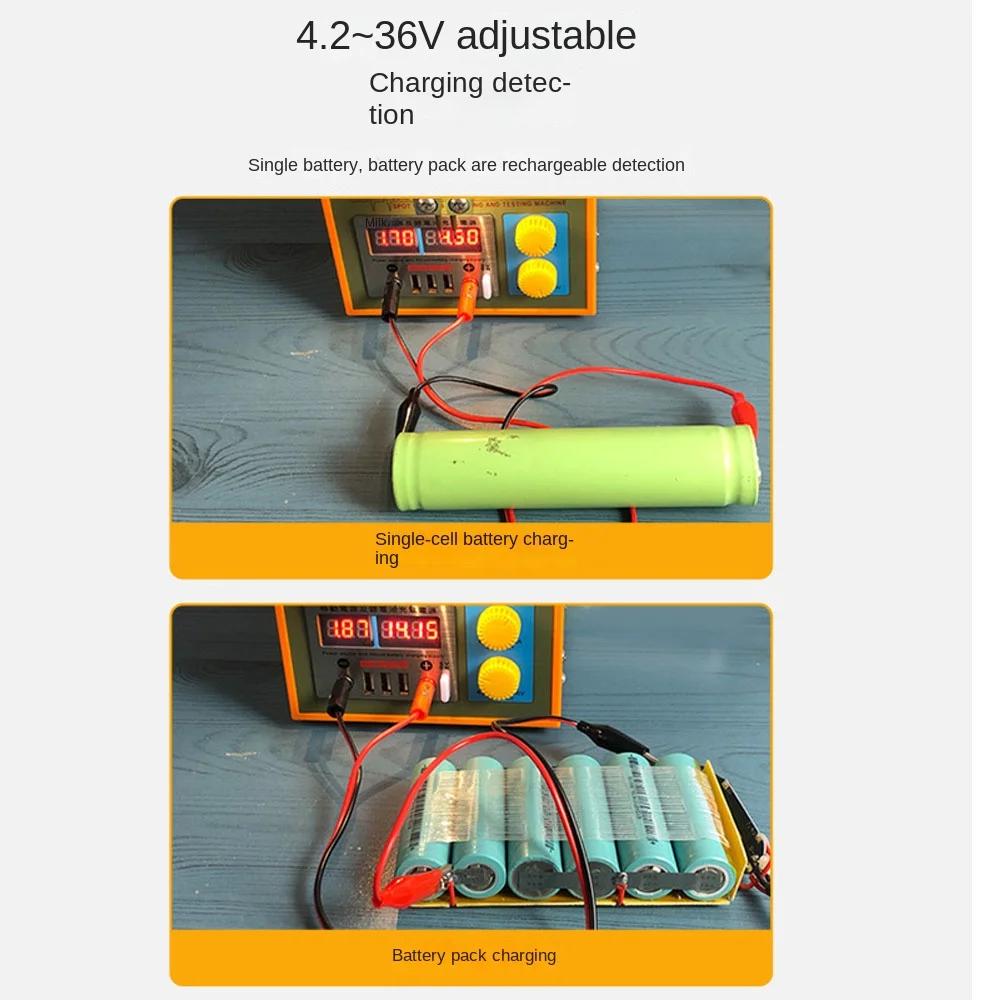 SUNKKO 788H-USB Spot Welder Multifunction Pulse Spot Welding Machine 18650 Battery Packs Welding Lithium Battery Charging Test