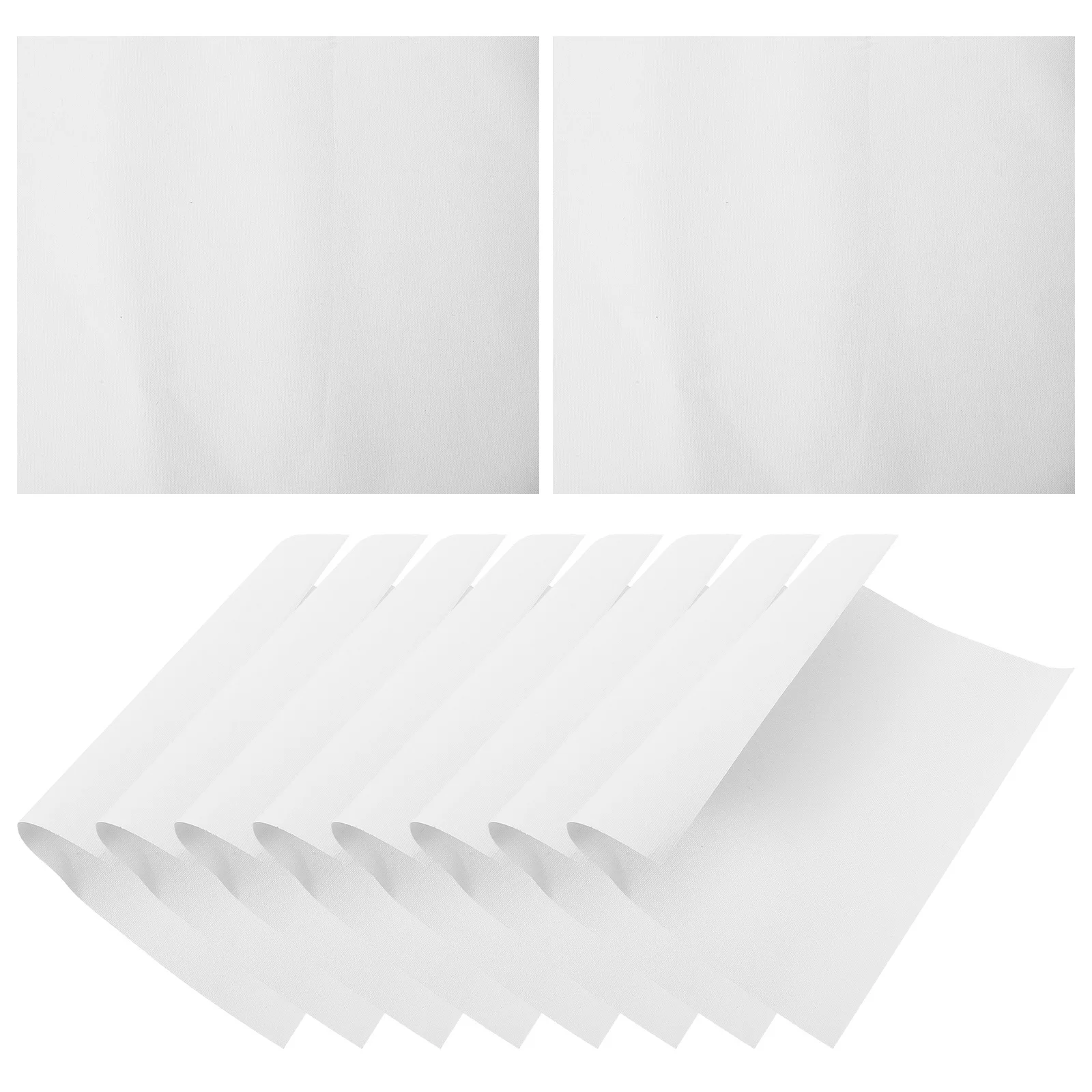 

10 Pcs Oil Canvas Paint Canvases for Painting Blank Fine Lines Board. Pure Cotton Drawing