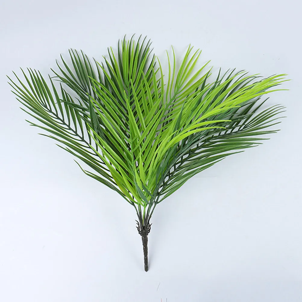 

2 шт. Искусственные пальмовые листья: Изысканные детали, уникальный дизайн, креативное украшение для дома, стен, вечеринок, свадеб, дней рождения, в гавайском стиле