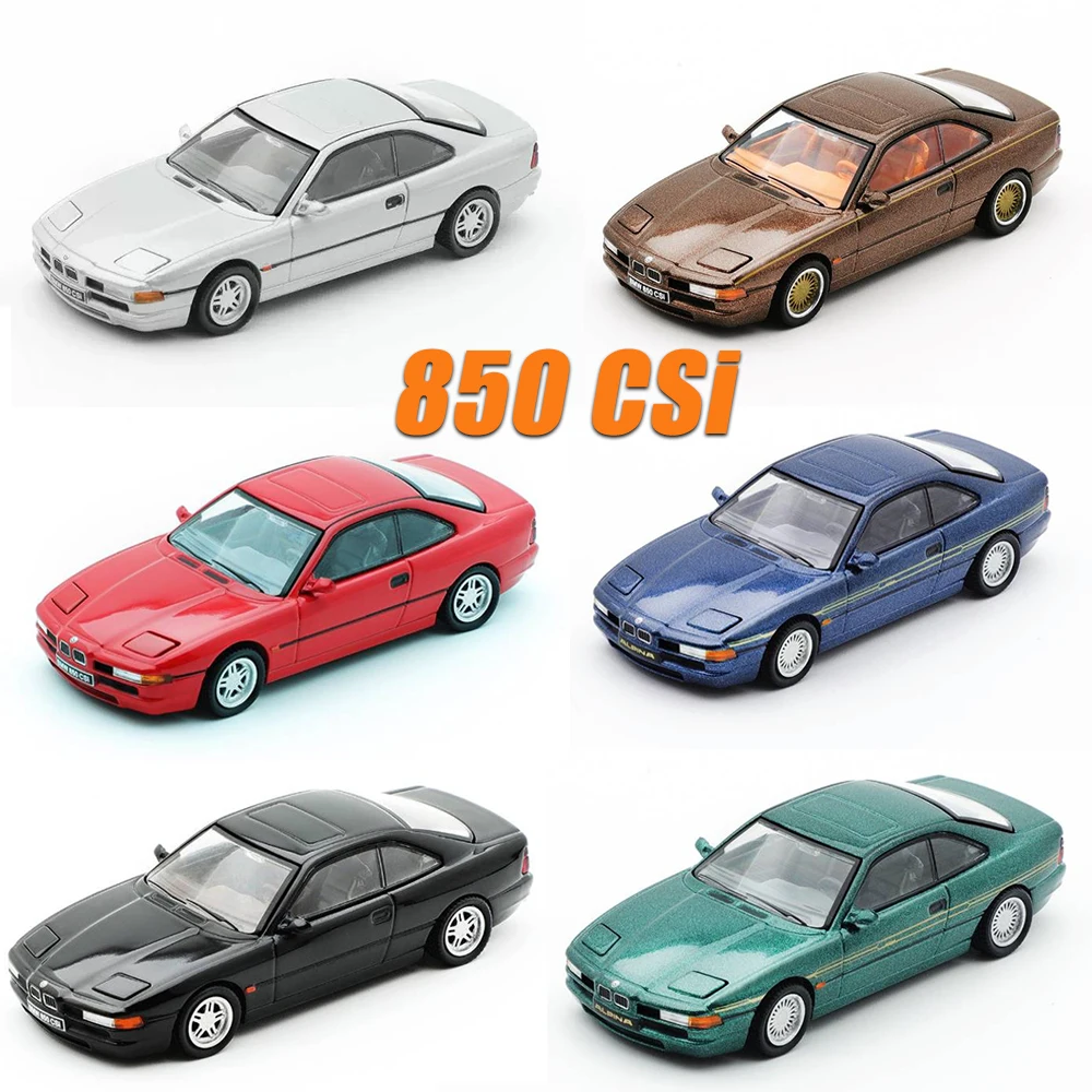 DCT 1/64 850CSi Model Sports Car Vintage Cars Diecast Vehicle Collection Toy for Adults