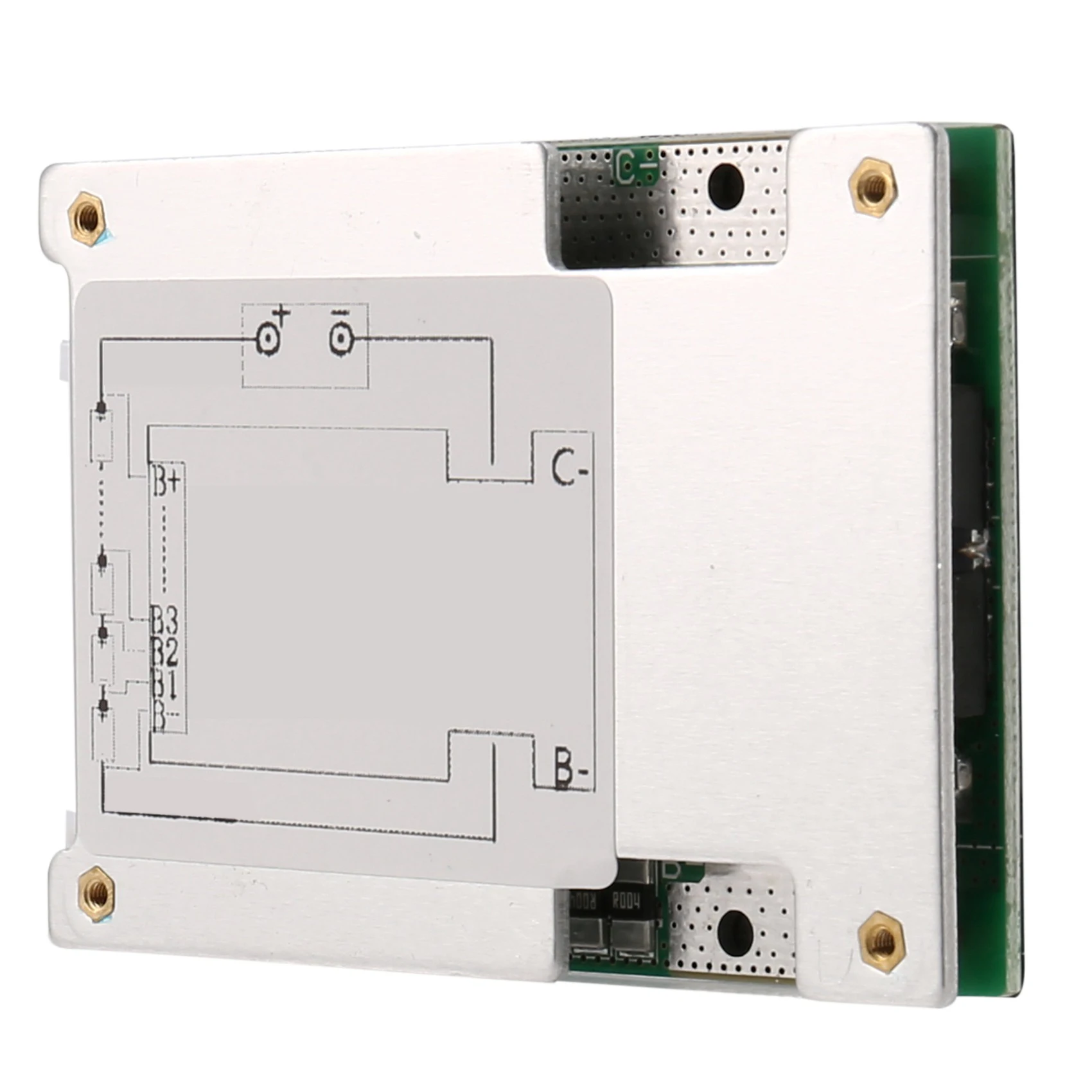 บอร์ดป้องกันแบตเตอรี่ LiFePo4 30A 16S 48V BMS PCB ที่มีความสมดุลสำหรับคูลอตเตอร์จักรยานไฟฟ้า