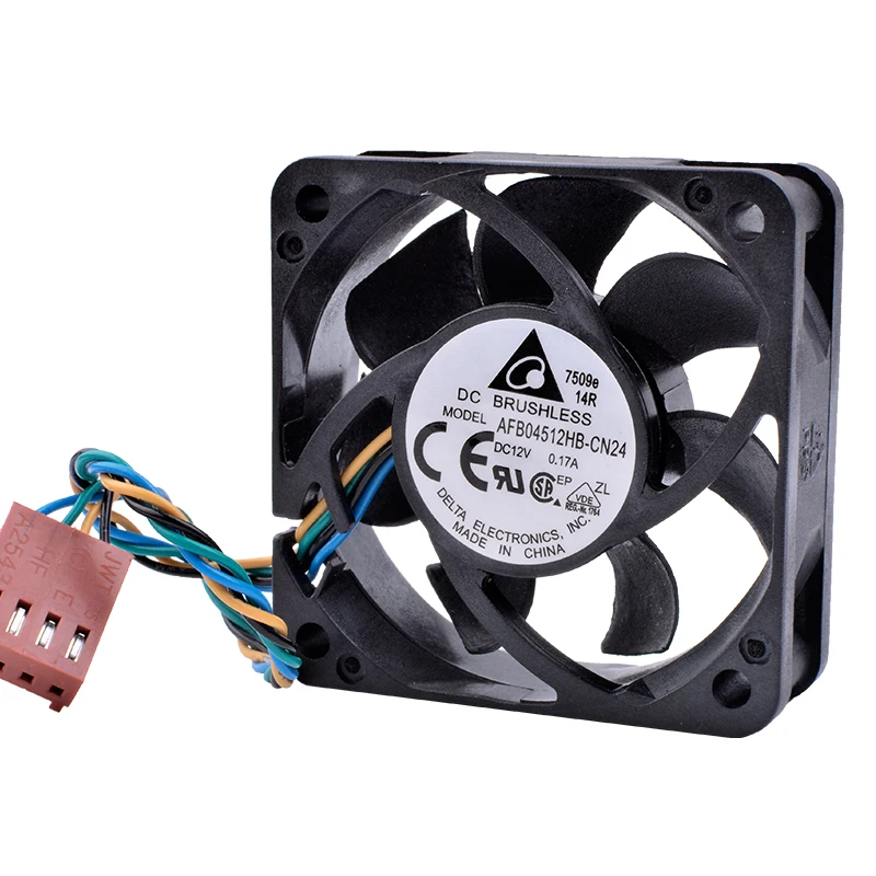 AFB04512HB-CN24 45x45x15mm 4515 DC 12V 0.17A 4pin pwm mini chassis cooling fan