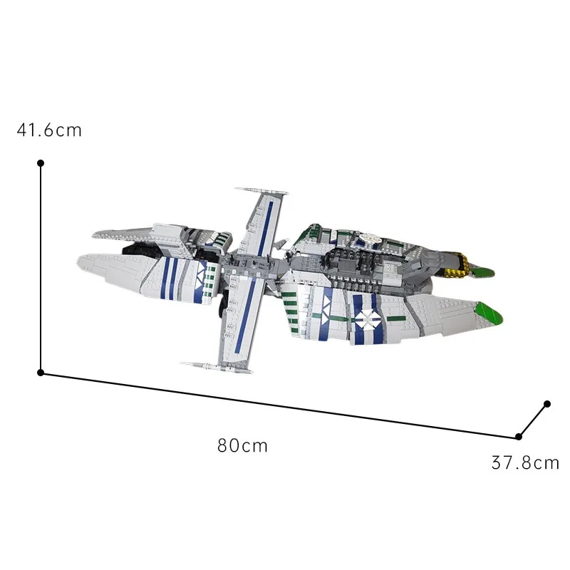 MOC Galactic Class Star Fühlte Bausteine Sci-Fi Kriegsschiff Modell Kit Erwachsene Epic Raumschiff DIY Puzzle Ziegel Spielzeug Kind Geschenke