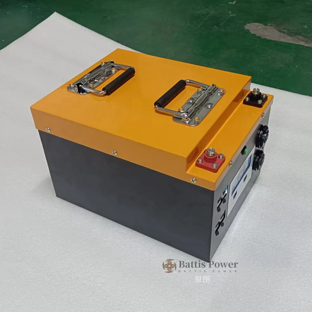 بطارية Lifepo4 ذات الجهد الذهبي 24 فولت: سعة كبيرة 100-1000 أمبير في الساعة، لا توجد قلق في نطاق الطاقة، مناسبة لأجهزة متعددة #4