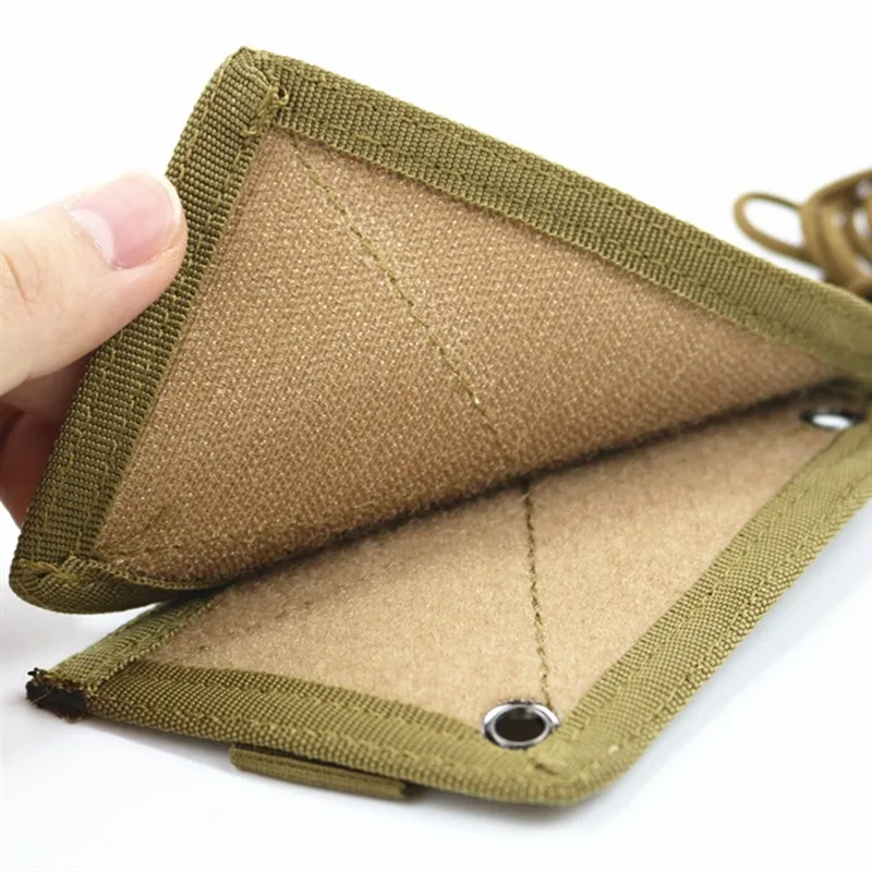 Nylon Waterproof Card Holder Tactical Pouch Certificates documents ID Storage Bags Outdoor Camping Sport Portable Card Bags Gear image 6