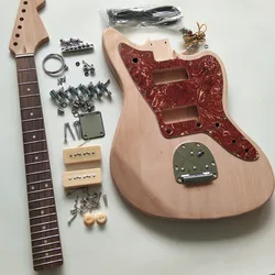 Semi Finished Electric Guitar,No Paint Mahogany Body&Rosewood Fingerboard With All Hardware BJ-589