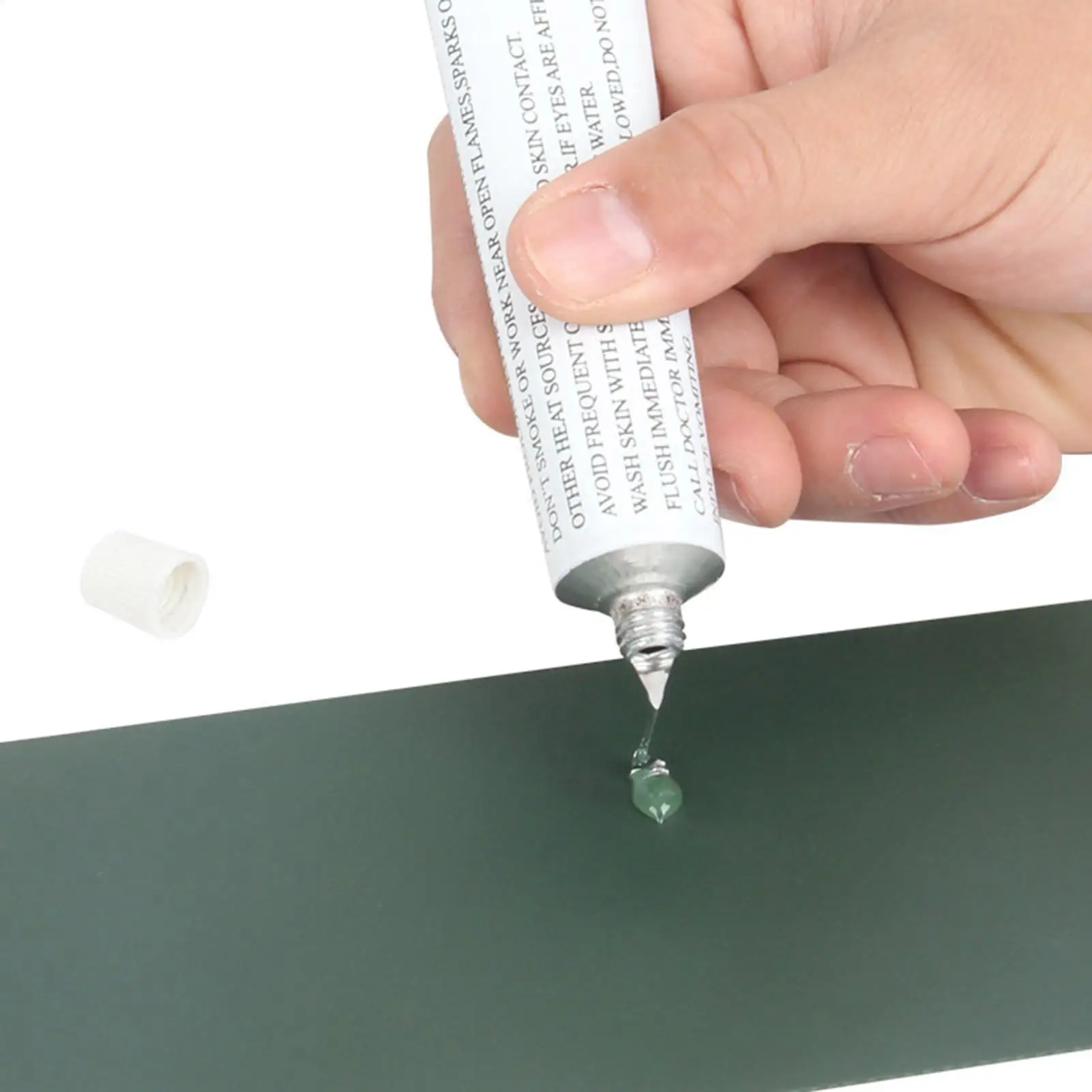 PVC Boat Adhesive 30ml Inflatable Boat Repair Glue Strong Adhesive Repair Tool for Kayak Paddle Boat Inflatable Boat Raft