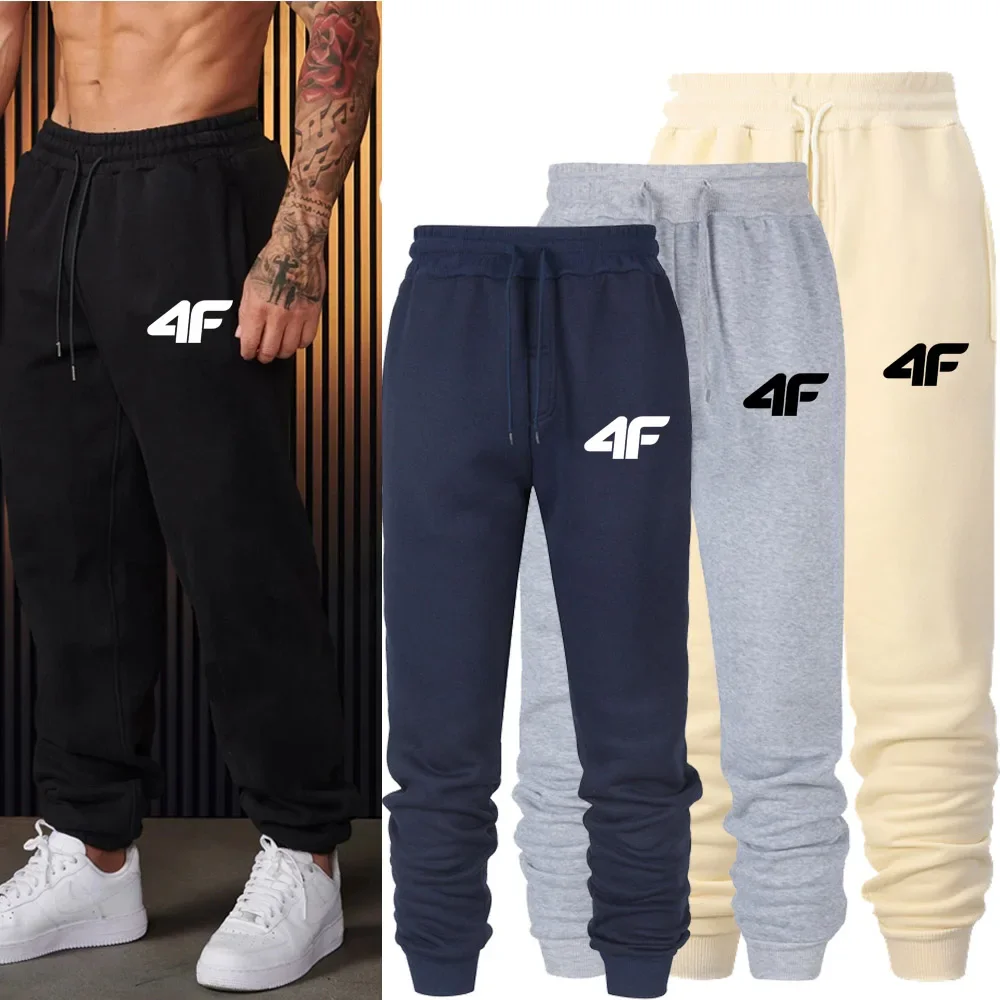 

Comfortable men's and women's printed sweatshirts, soft pants, casual slant pants, fitness pants2024