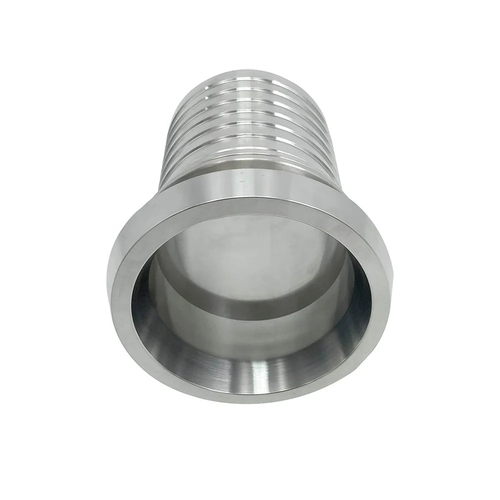 

DN40 China Manufacture Sanitary Stainless Steel SS304 High Pressure Hose Adapter with High Quality for Food Industry Pipe