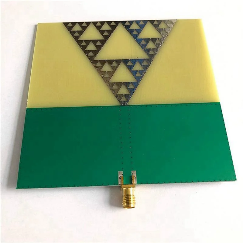FEDI-RF UWB Antenna Amplificatore RF Antenna fractale Antenna artistica SMA