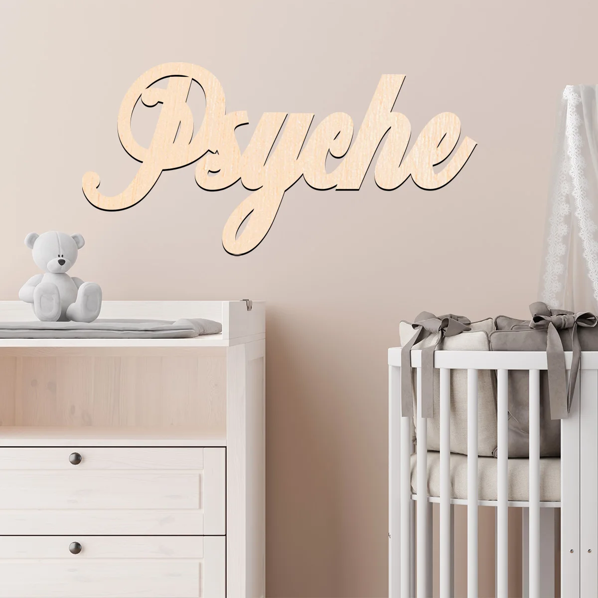 

1 pc selena example Personalized Text Wooden Decor Wall Mounted Decorative Plaque for Bedroom