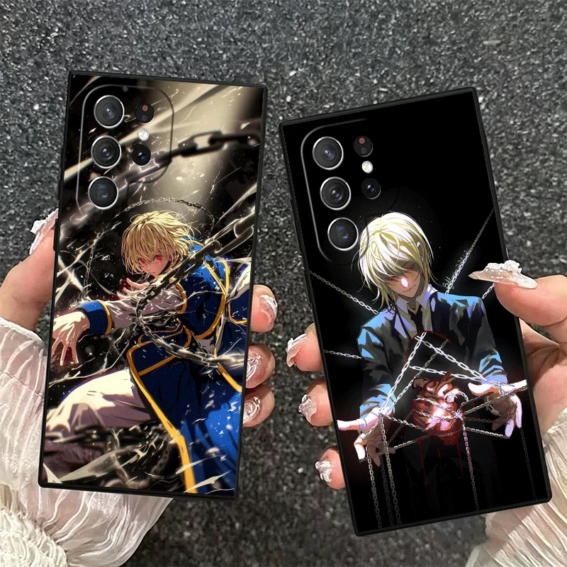 Hunter X-Hunters Kurapika Soft Phone Case for Samsung Galaxy S26 S25 Edge S24 Ultra S23 Plus S22 S21 FE S20 Black Cover Back She - view 4