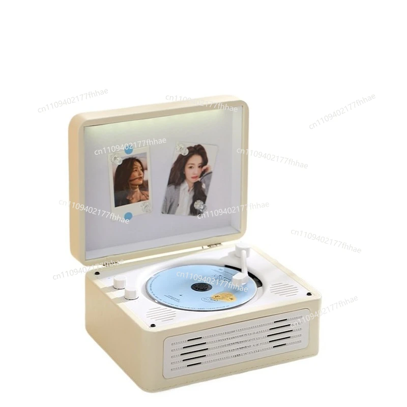 Retro CD Player Music Album Bluetooth Speaker Player