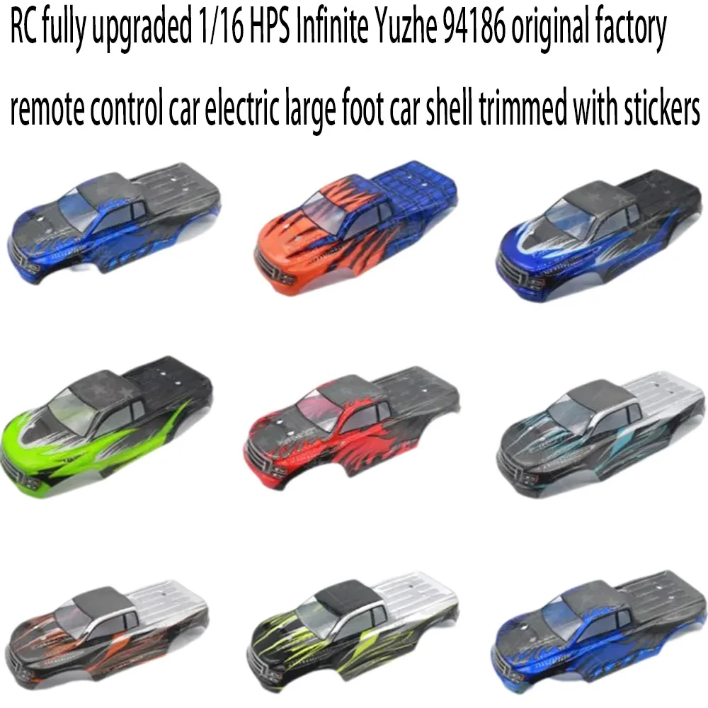 RC fully upgraded 1/16 HPS Infinite Yuzhe 94186 original factory remote control car electric large foot car shell trimmed with s