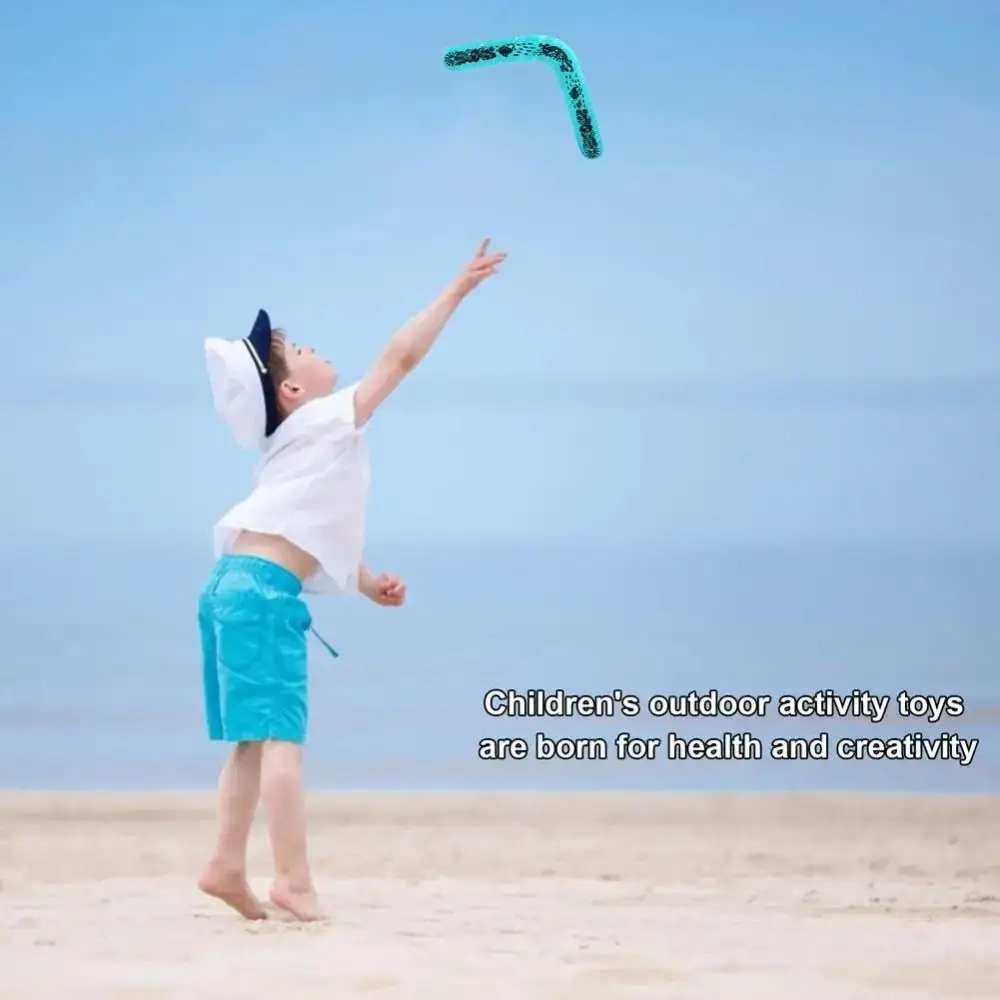 Jouet Boomerang volant en forme de V pour enfants, correspondance de prise rapide, professionnel et amusant