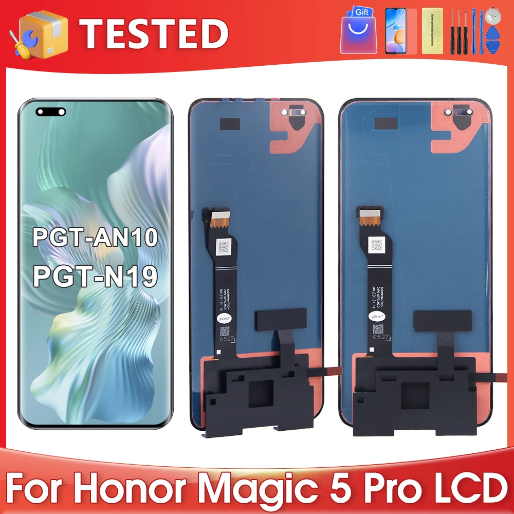 6.81''For HUAWEI Honor Magic5 Pro For Honor Magic 5 Pro PGT-AN10 LCD Display Touch Screen Digitizer Assembly Replacement