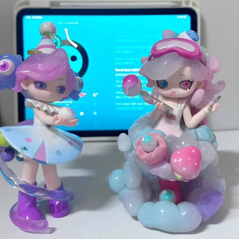 Memimo Strange Dreams Series Blind Box Cute Anime Doll Mystery Box Borsa a sorpresa Decorazioni per il desktop in PVC Raccogliere giocattoli modello Ragazza regalo