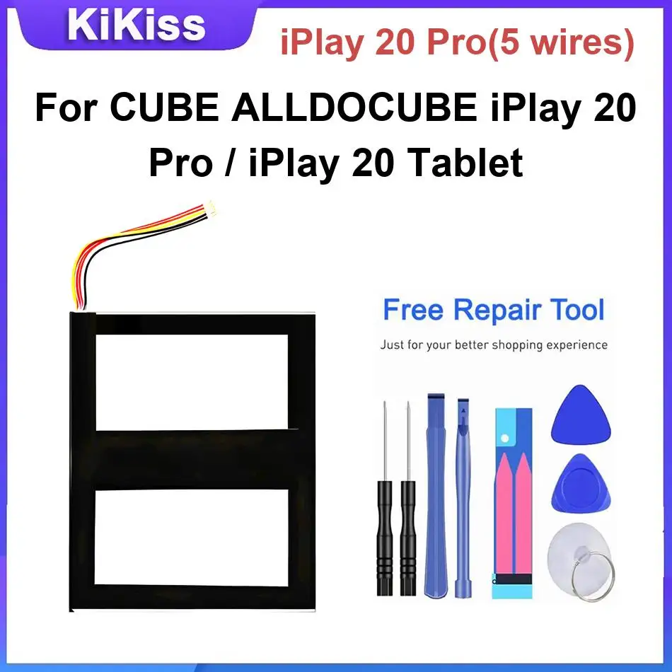 Battery For CUBE ALLDOCUBE M5 iPlay 20 Pro / iPlay 20/40/10 Pro Accumulator 3-wire 30 Pro T1006-3280185(2 wires) T1020