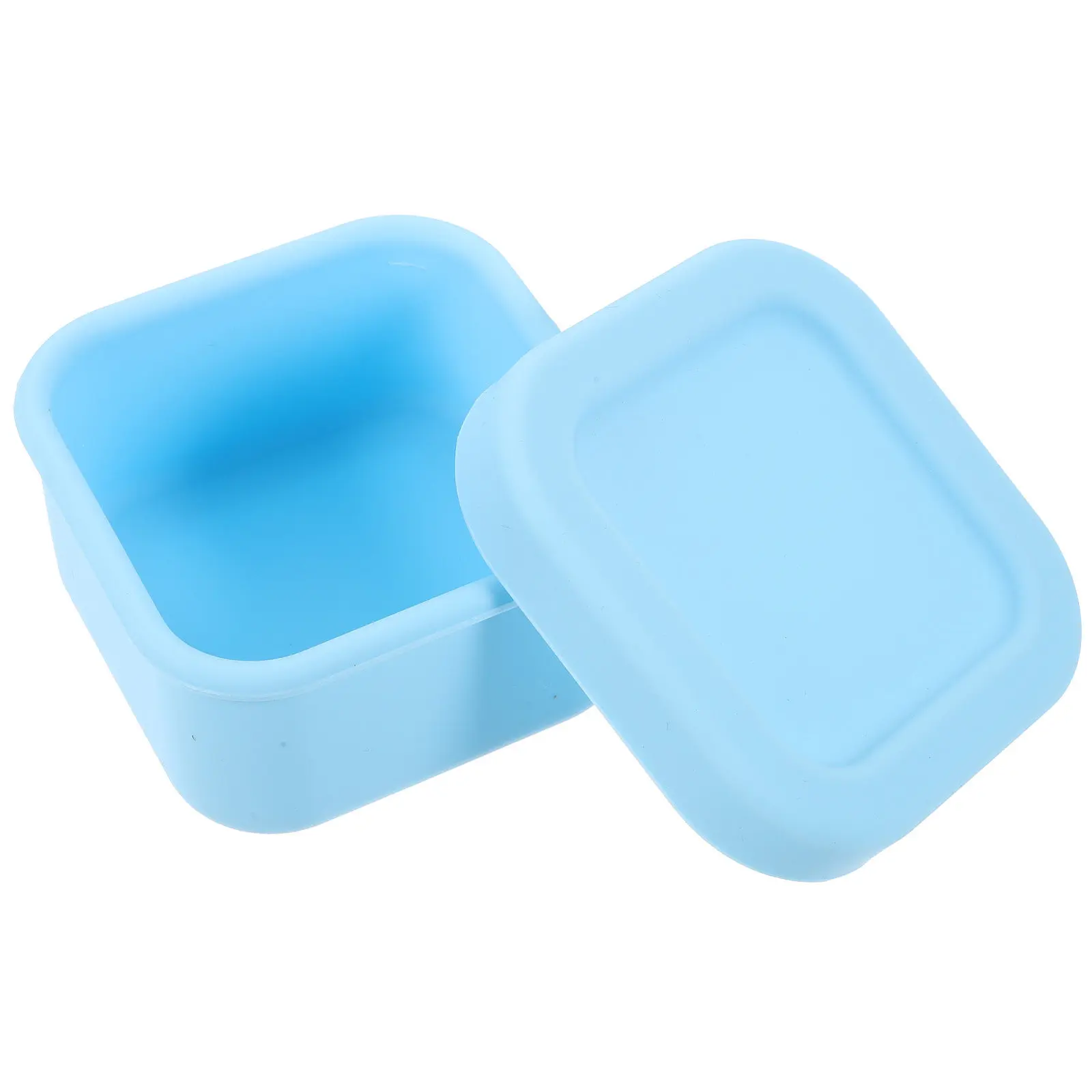 

Silicone Food Box Bento Box Lunch Container Airtight Leakproof Reusable Portable Silicone Food Storage Microwave Dishwasher Safe