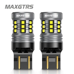2x S25 1157 BAY15D T20 7443 W21/5W XBD Chip LED Bulb P21/5W Car Reverse Tail Backup Brake Turn Parking Signal Light White/Red
