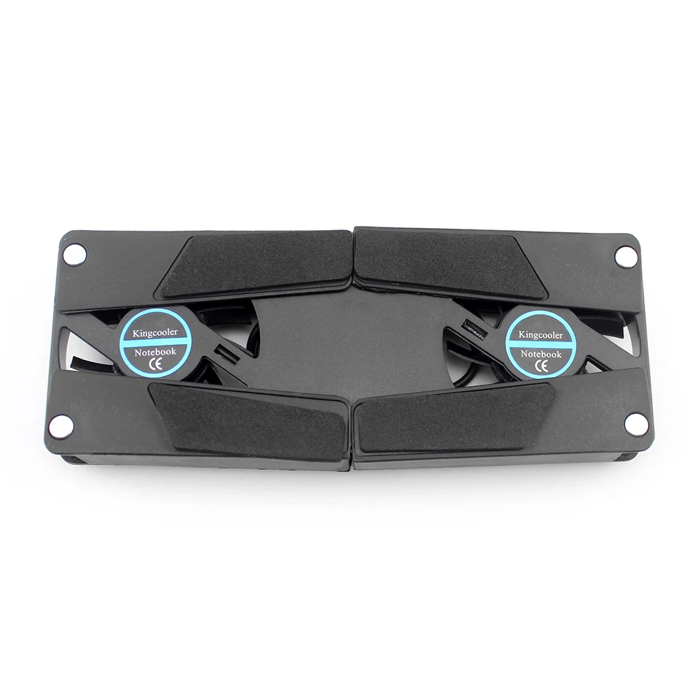 USB Powered Foldable Cooler Pad with Double 60mm Fans Laptop Stand Notebook Cooling Pad for Notebook Laptop PC Computer