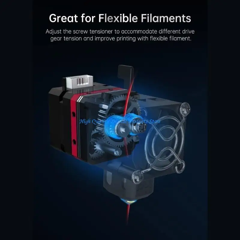 

U2JE V2S Extruder Opengrade Extrader Extruder Гладкий нелегкий для блокировки экструдера