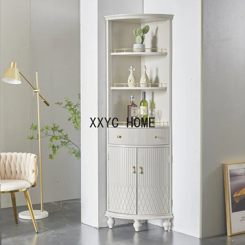 

Угловой шкаф для столовой, высокий винный шкаф, угловой шкаф