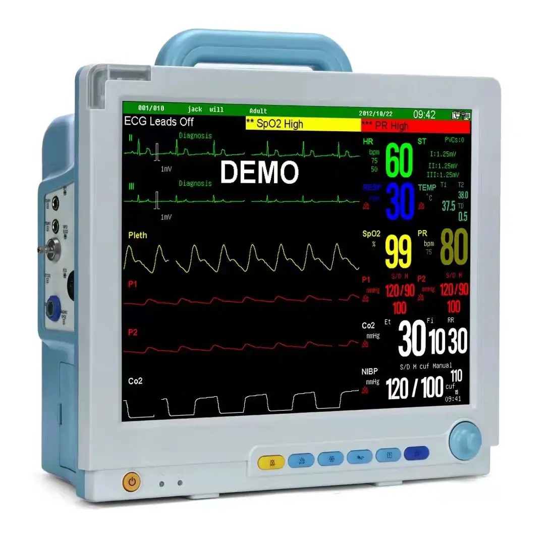 Veterinary   Pressure Medical  Multiparametric Veterinary 12'' Standard 6Parameters Pet Veterinary