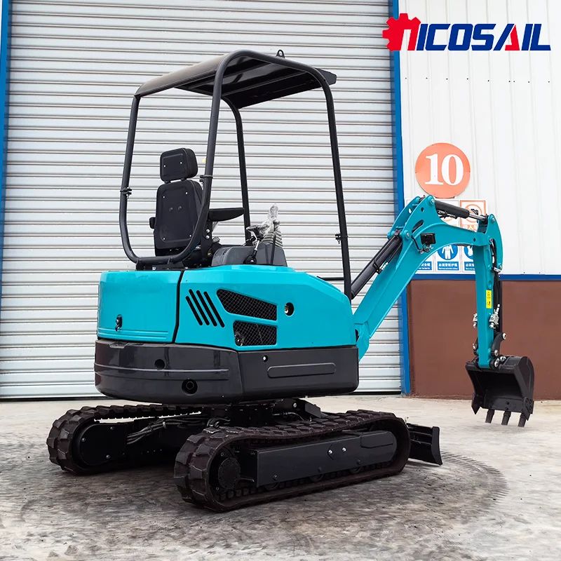 

Free Shipping EPA Kubota Engine Mini Excavator Manufacturer Excavator Micro Bagger 2.2 Ton Mini Excavator