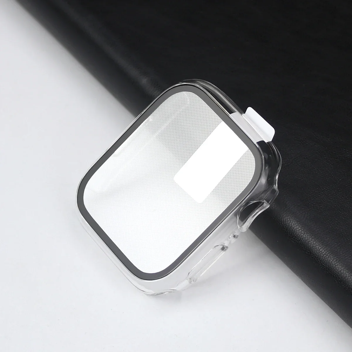 Glas-Displayschutzfolie + Hülle für Apple Watch 10 9 8 45 mm 41 mm 44 mm 40 mm S10 42 mm 46 mm Bumper PC Hard Cover für IWatch 7 SE 6 5