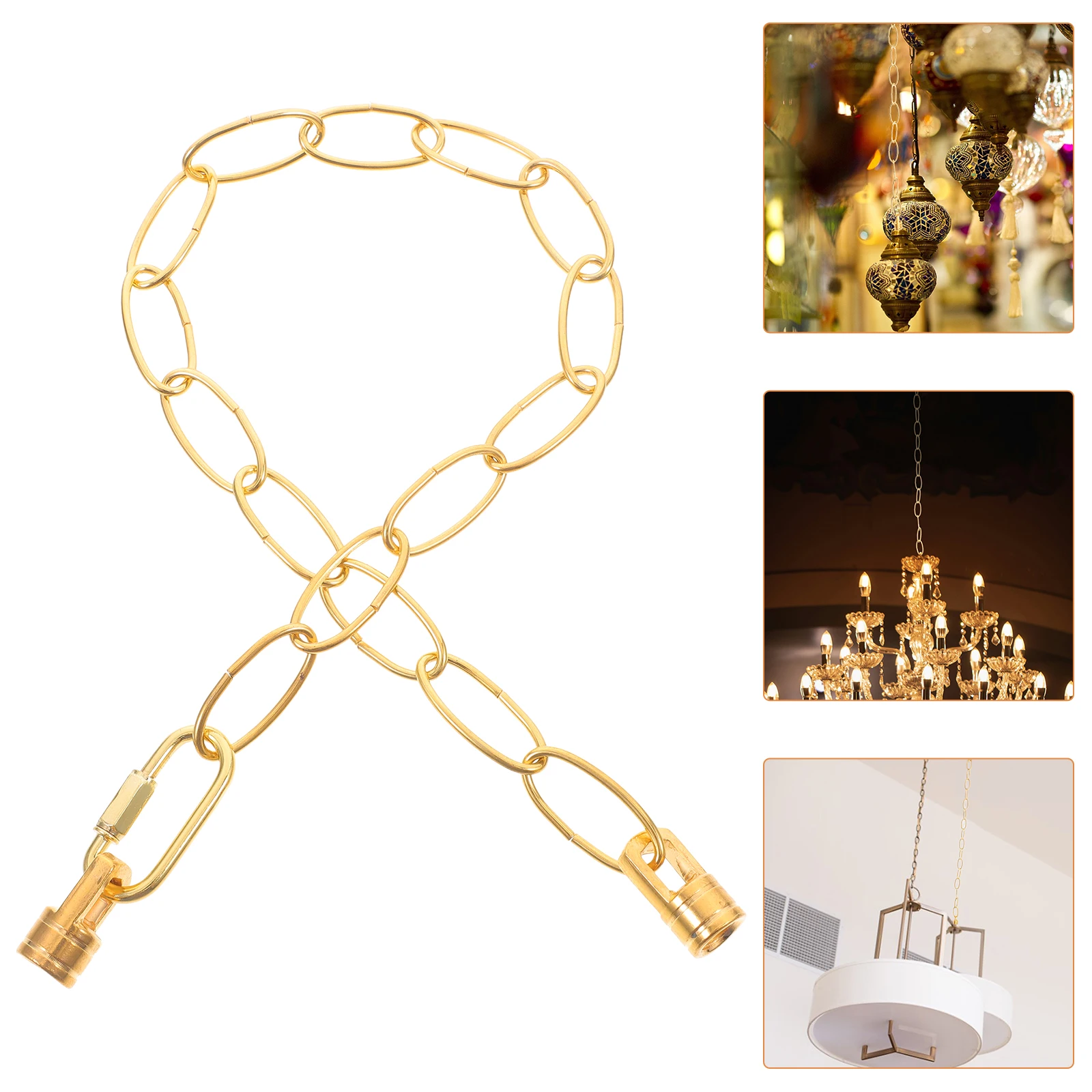 Plafoniera Pull Chain Antiruggine Durevole Lampada di illuminazione in metallo Apparecchio Decorativo Catene Ch Casa Finestra Porta Tenda Auto