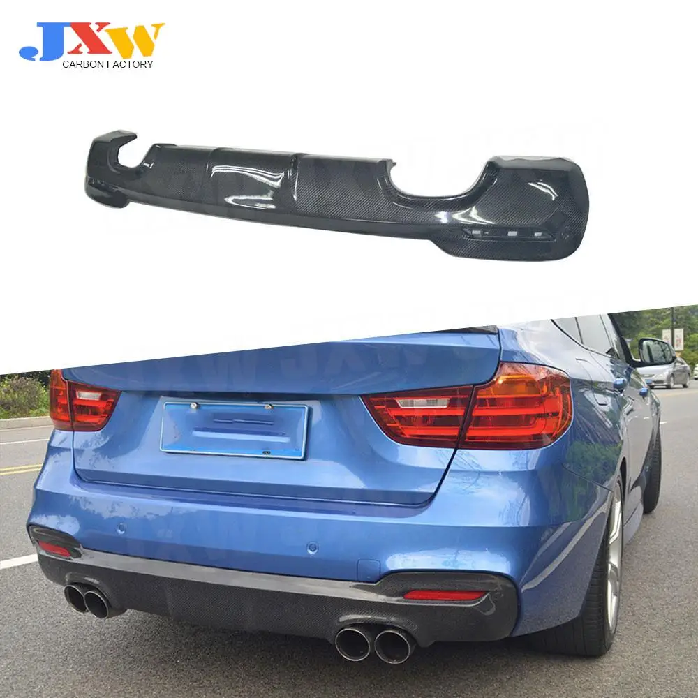 

Carbon Fiber Car Racing Rear Bumper Lip Diffuser Extension for BMW 3 Series F34 GT M Sport 4-Door 2012 - 2017 FRP Body Kits