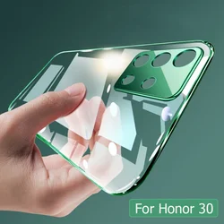 For Huawei Honor 30 Case Plating Soft Clear Phone Cover For Honor 30 Pro Plus Premium 30S Honor30 Pro Honor 20 Nova 5T Cases