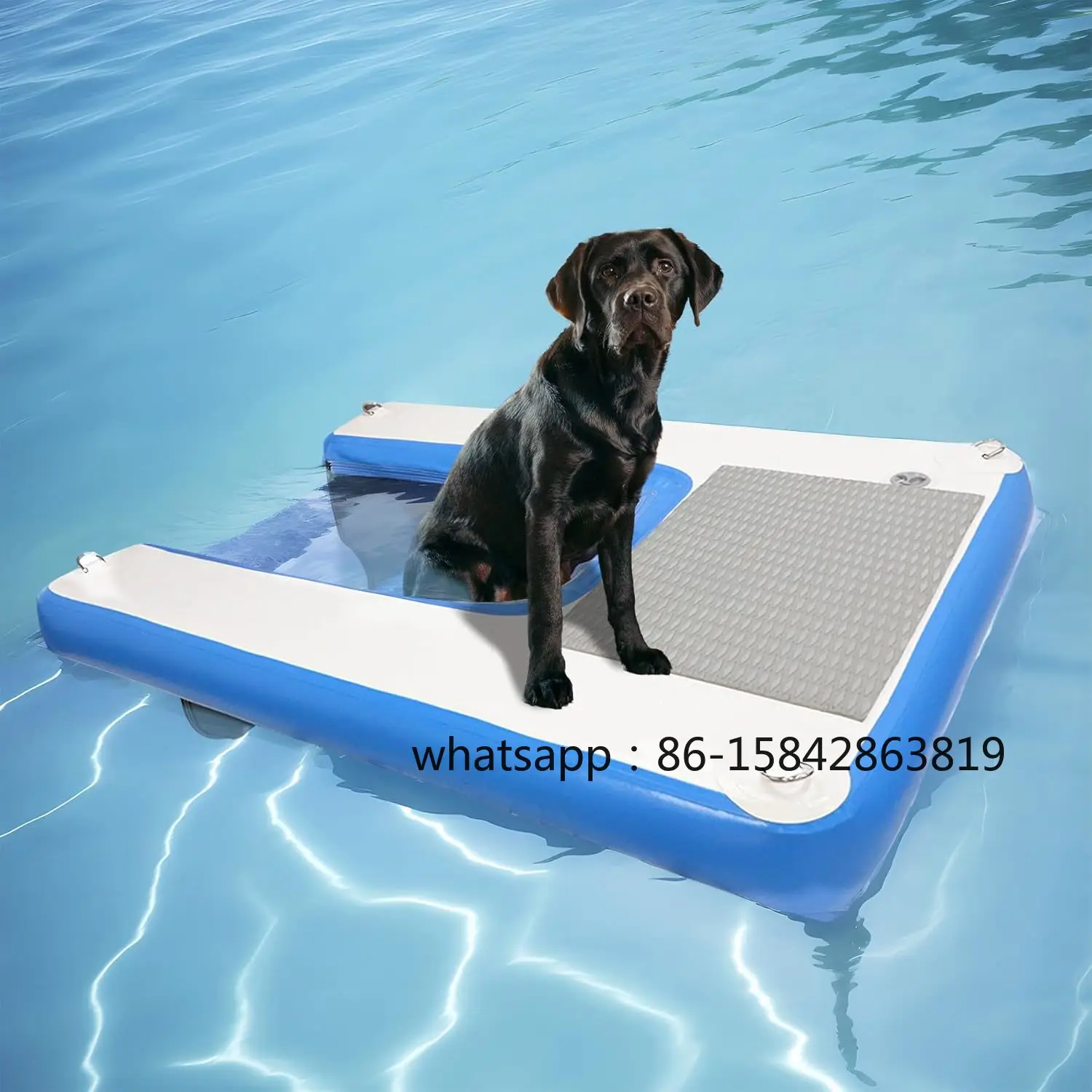 Excellent Quality Boat Ramp Extra Large Inflatable Dog Water Ramp Dog Pool Boat Water Ladder with High Stability