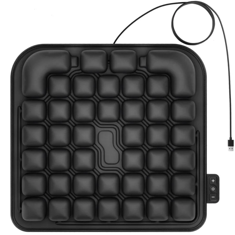 3D decompression air seat cushion office sedentary car airbag anti-butt pain inflatable massage available in all seasons