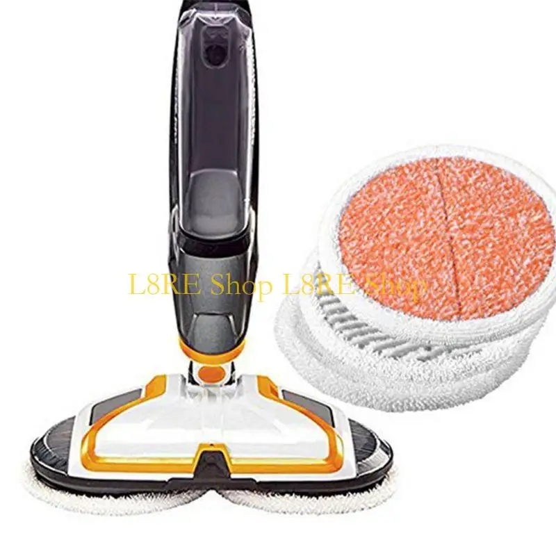 L8RE 6x Steam Mop Pads for Bissell Spinwave 2039A 2124 Microfiber Pads for Hard Floo
