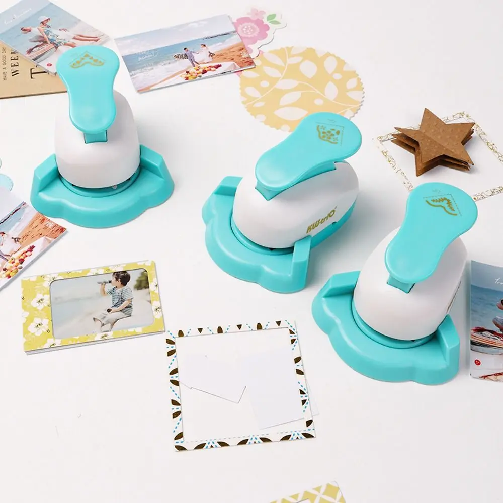 Multi-Pattern DIY Paper Corner Punch Handmade Paper Decor DIY Card Corner Puncher Embossing Machine DIY Scrapbooking