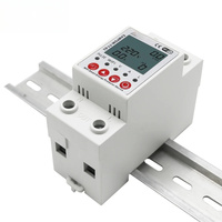 2P 63A TUYA APP WiFi Smart Circuit Earth Leakage Over Under Voltage Protector Relay Device Switch Breaker Energy Power kWh Meter