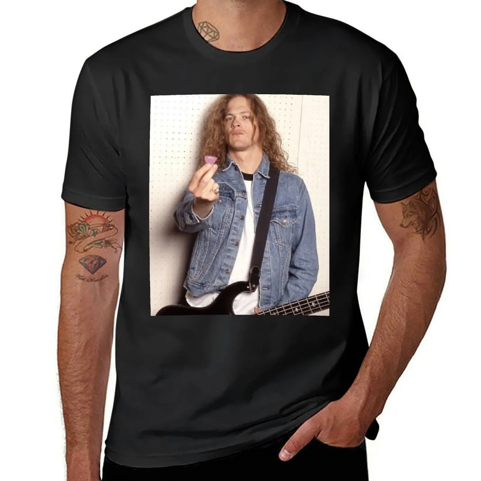 James Hetfield singer T-Shirt summer top anime sweat shirts, men