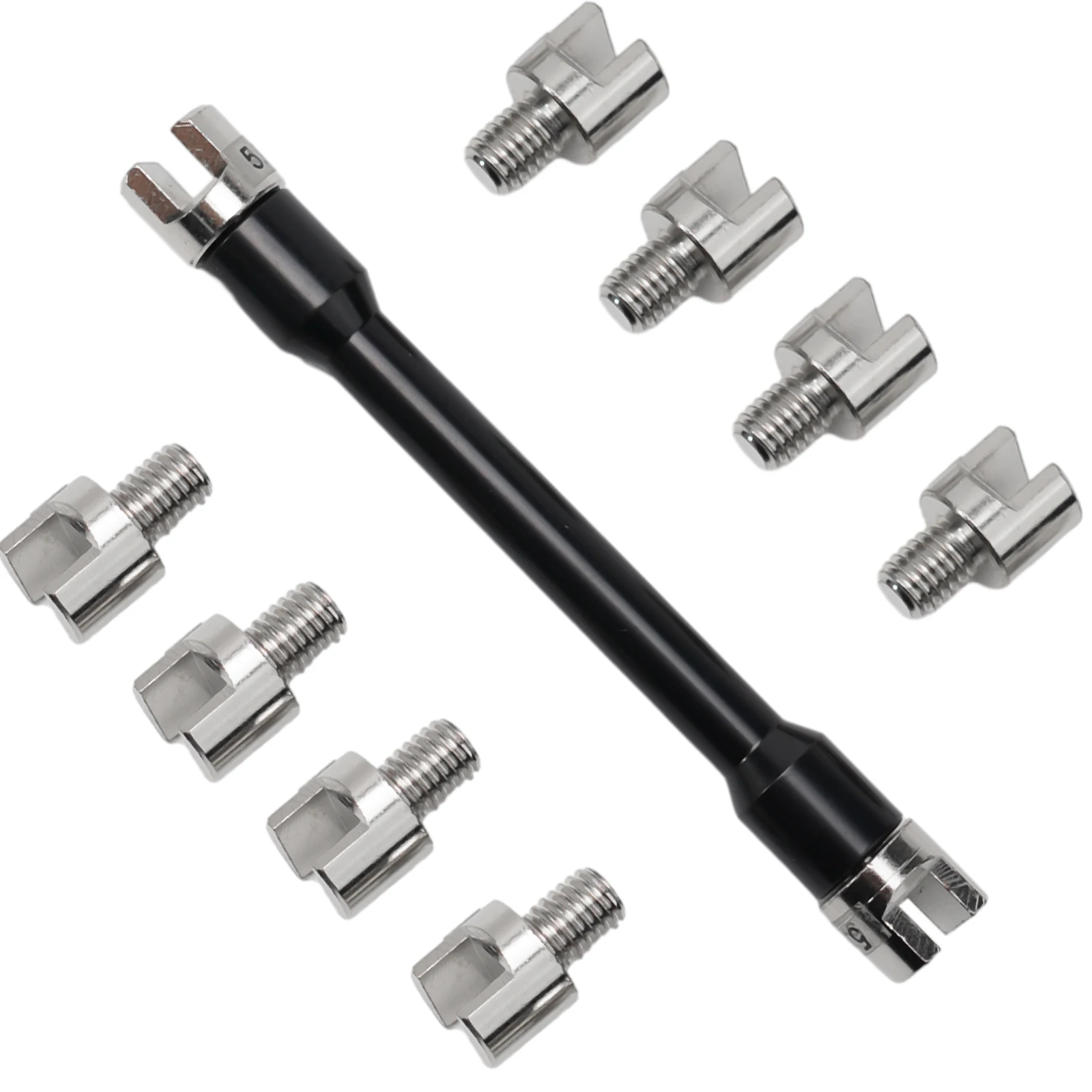 

Brand New 11PCS/set High Quality Car Spanner Wrench Hand Tools 120mm/4.72inch Spoke Spanner Wrench Wheel Rim Tool