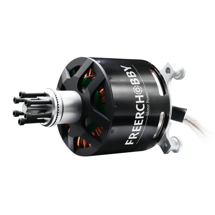 25KW MP 120100 KV80 Outrunner Brushless Motor for Electric Paramotors and Electric Go-karts