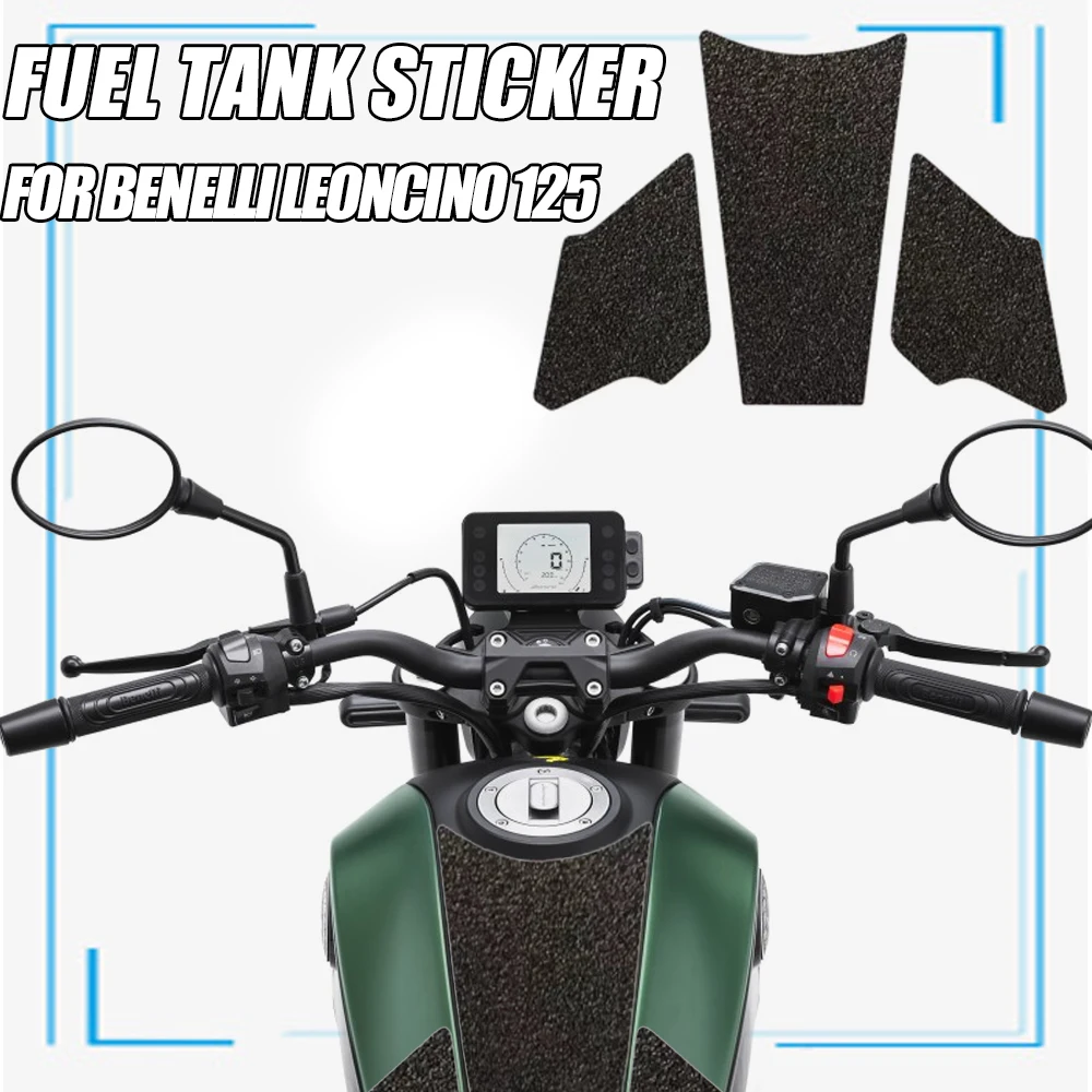 FIT Benelli Leoncino 125 adesivi decorativi per serbatoio carburante modificati per moto adesivi laterali adesivi antigraffio per lische di pesce