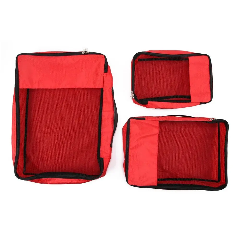 Sacs de Toilette Universels, Accessoires de Voyage, Organisateurs de Bagages, Cubes d'Emballage, Valises en Maille, 2 Pièces