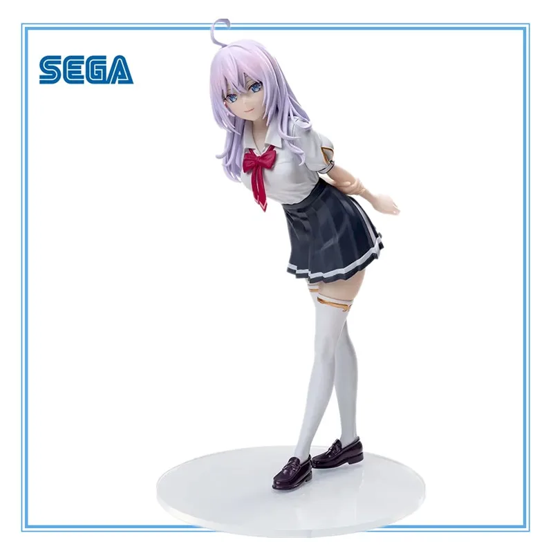 In Stock Original SEGA Luminasta Alya Sometimes Hides Her Feelings in Russian Alisa Mikhailova Kujou Pvc Anime Figures Toys Gift