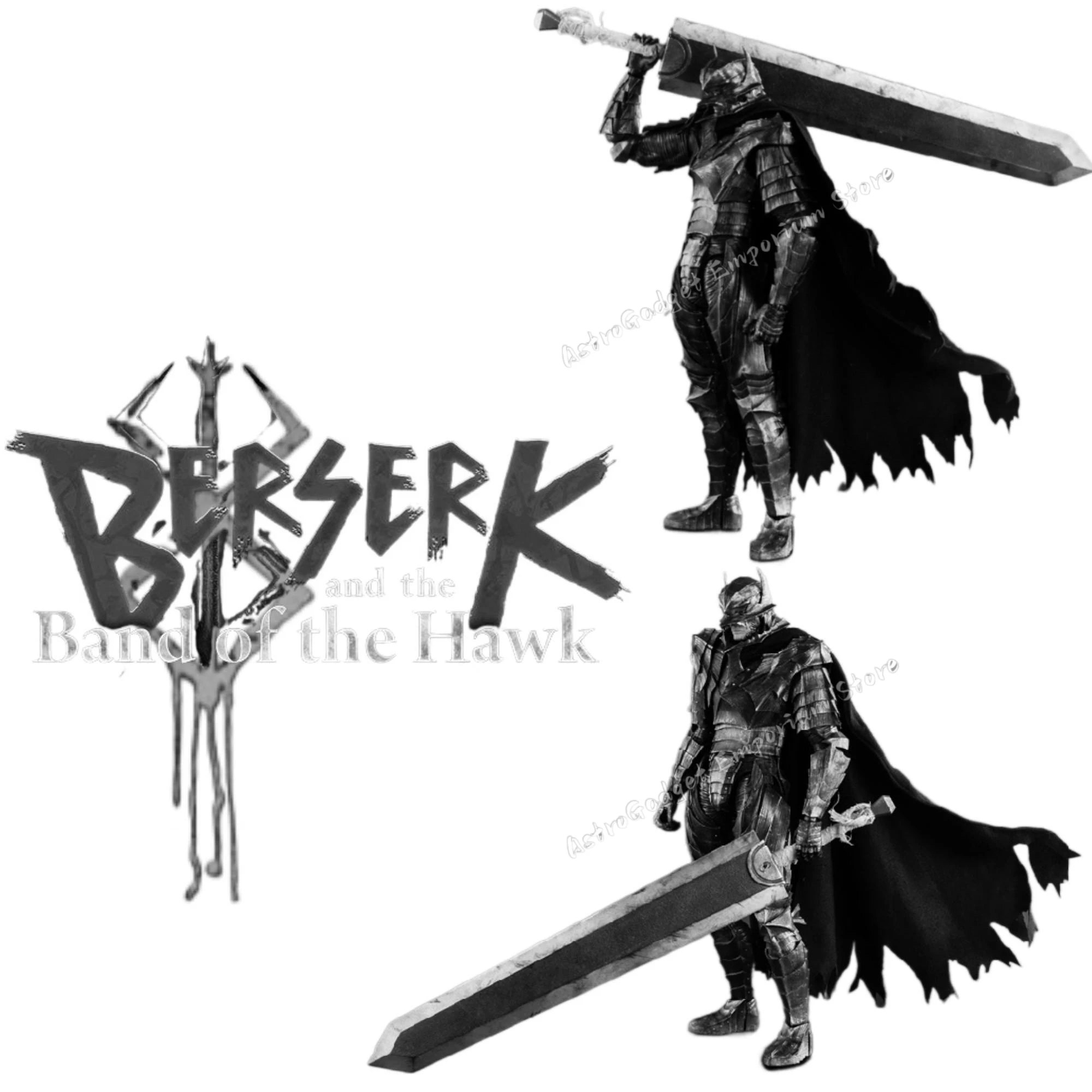 Saga de sword Wind, Guerrero Berserker Gus Berserk Elden Ring, modelo de figura de Anime de Pvc, adorno de juguete, regalo, 33cm, 3a, 1/6, nuevo