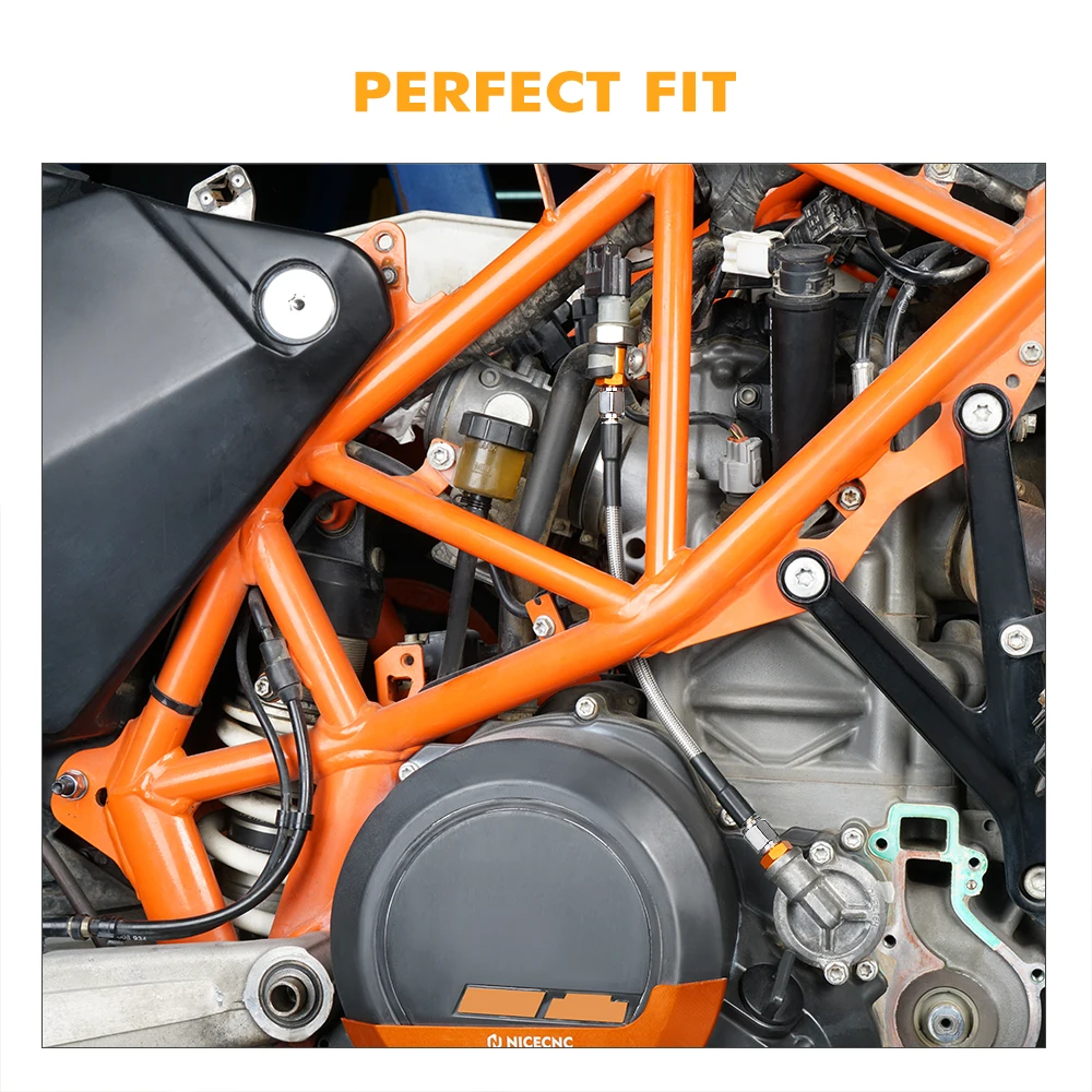 Motorölfilter-Abdeckkappe Öldruckschlauch Ölfilterkappe für KTM 690 Enduro R 690 SMC R 690 Duke /R Husqvarna 701 Enduro – Detail 17
