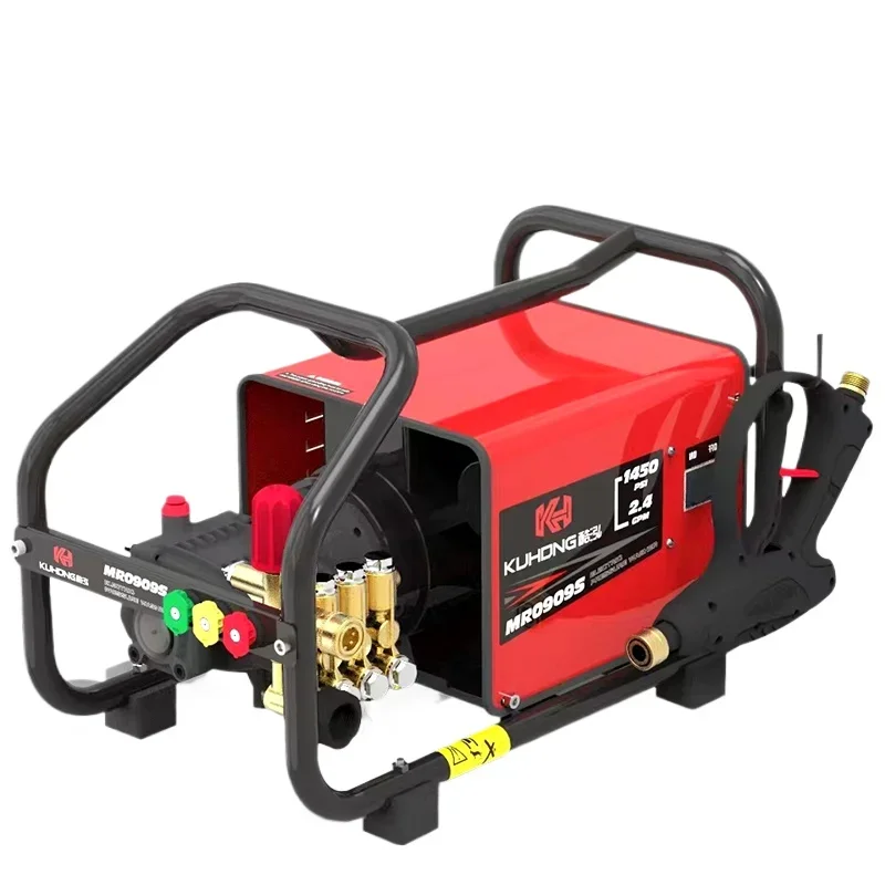 Kuhong Electric Pressure Washer Machine 1400 Psi 110V Power High-Pressure Pump And Motor