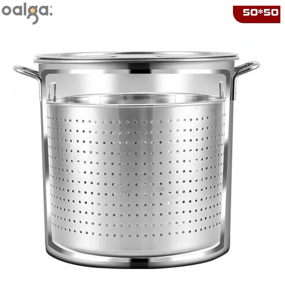 

Bucket Stainless Steel Leaky Bucket Lobster Halogen Barrel Commercial Kitchen Drain Barrel Soup Bucket Liner Disinfection Barrel